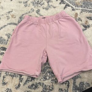 brandy melville sweat shorts, one size fits all, fit size s-m